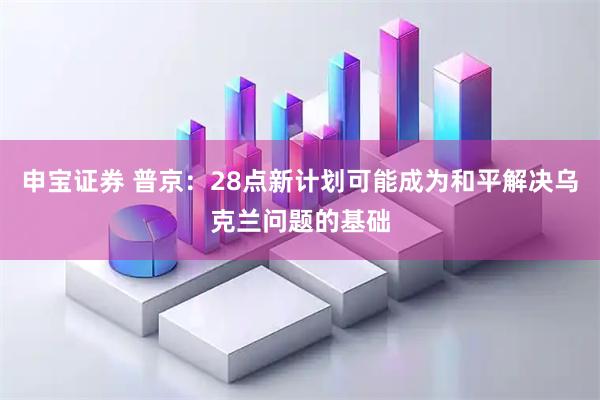 申宝证券 普京：28点新计划可能成为和平解决乌克兰问题的基础